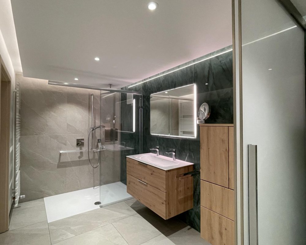 Barrierefreie Badsanierung in einer Einliegerwohnung in Biberach 1